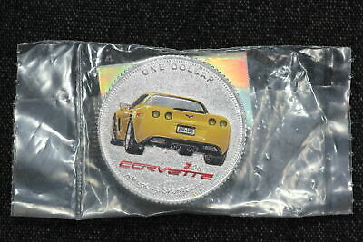 1908 - 2008 General Motors Centennial Corvette Z06 Colorized Medal 10NL