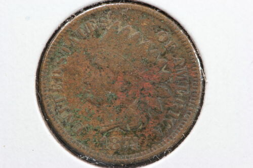1874 Indian Cent Surface Corrosion 1HBG