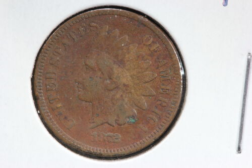 1872 Indian Cent VG 11QK