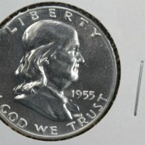 1955 Gem Proof Franklin Half Dollar 1XY1