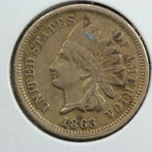 1863 Indian Cent 11TH