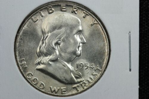 1954 Franklin Half Dollar BU 11ZJ