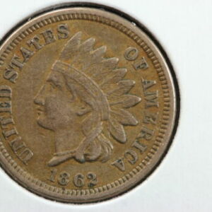 1862 Indian Head Cent 19FN