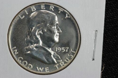 1957 Proof Franklin Half Dollar 2V1Y