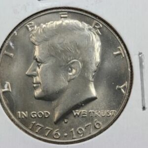 1976-D Bicentennial Kennedy Half Dollar BU 2V1N