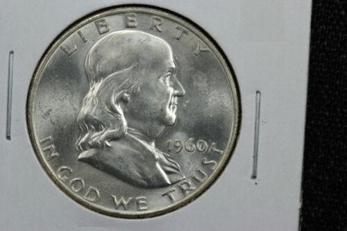 1960-D Franklin Half Dollar BU 27XY