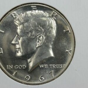 1967 Kennedy Half Dollar Special Mint Set Issue 129G