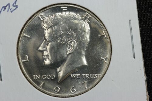 1967 Kennedy Half Dollar Special Mint Set Issue 129G