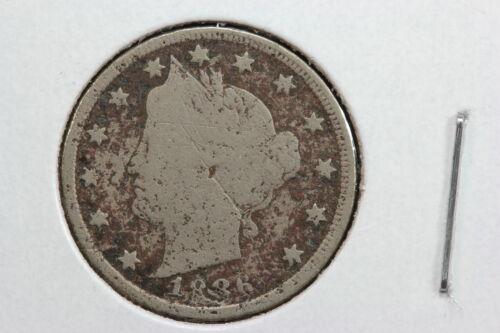 1886 Liberty Nickel Pitted Surface 2VAM
