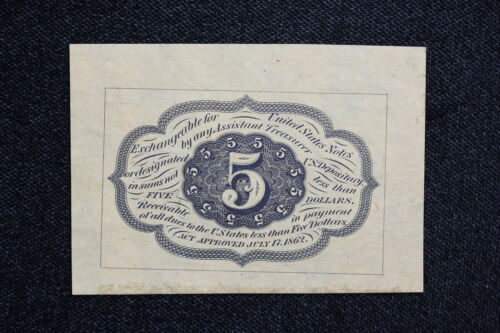 Specimen 1862 US 5 Cents Fractional Currency Fr-1231 First Issue 1GJ2