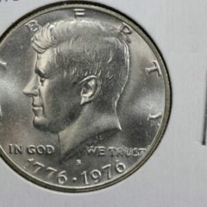 1976-S Silver Bicentennial Kennedy Half Dollar BU 2V4L