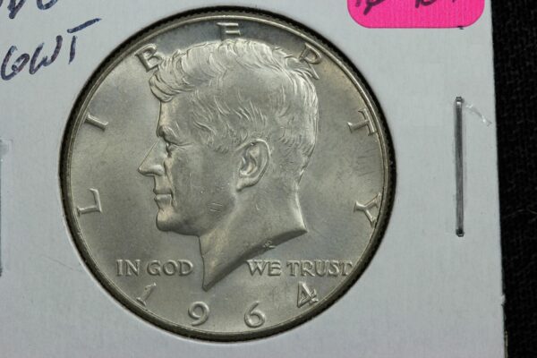 1964-D Kennedy Half Dollar Doubled Die Obverse Cherrypickers FS-101 2NH0