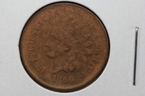 1866 Indian Cent Minor Porosity 28OC