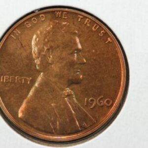 1960 Large Date Over Large Date Over Small Date Proof Lincoln Memorial Cent 2VU2