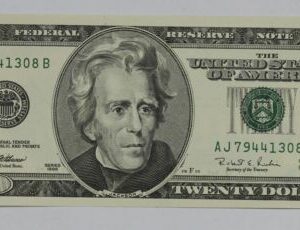 Series 1996 $20 Federal Reserve Note Fr-2084-J 2GTF