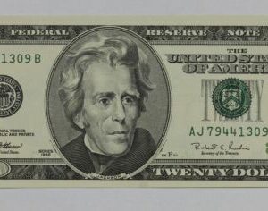 Series 1996 $20 Federal Reserve Note Fr-2084-J 2OJ7