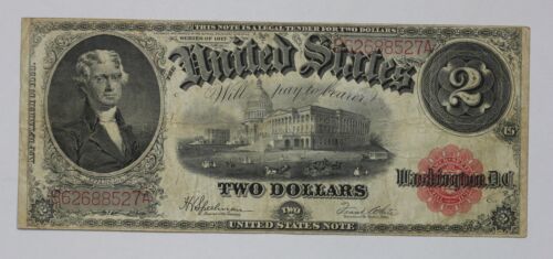 Series of 1917 $2 United States Note  Fr-60 29MQ