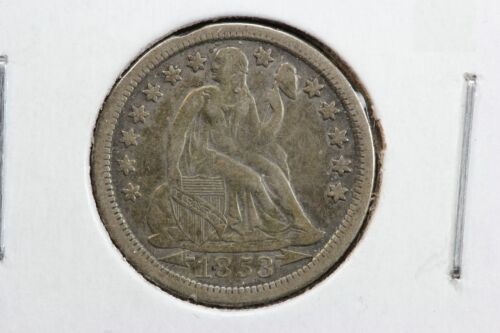 1853-O Seated Liberty Dime Arrows at Date Variety 29O2