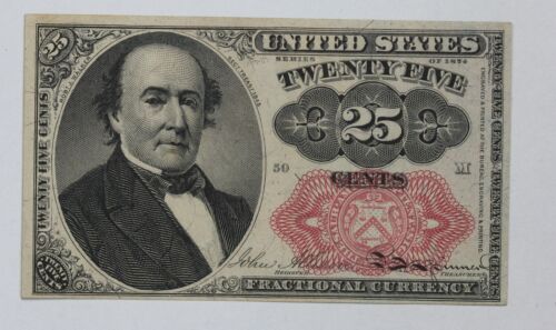 1874 United States Fractional Currency Note Fr-1308 2PFU