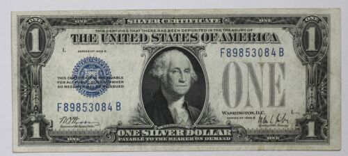 Series of 1928-B $1 Silver Certificate Fr-1602 2P2A
