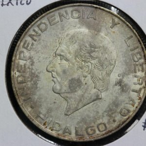 1956 Mo Mexico 5 Pesos Silver KM# 469 2P1C
