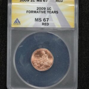 2009 Lincoln Chronicles Cent Formative Years Reverse ANACS MS-67 Red 2XMQ