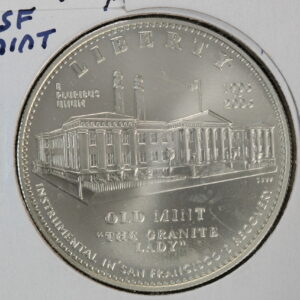 2006-S San Francisco Old Mint Commemorative SILVER Dollar 17SM