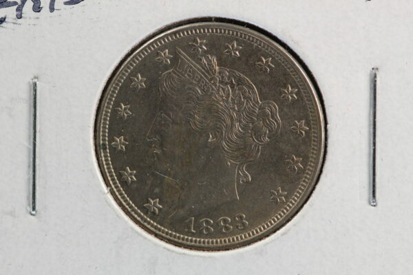 1883 Liberty Head Nickel No Cents 2WRL