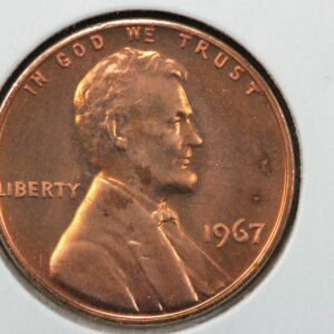 1967 Lincoln Memorial Cent Special Mint Set Issue 1XMU