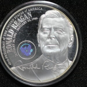Ronald Reagan Silver Presidential Medal 2YG8