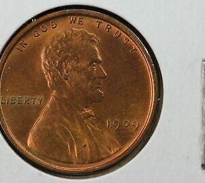 1909 Lincoln Wheat Cent Red BU 2GEC