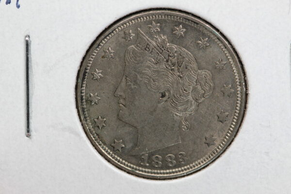 1883 Liberty Nickel NO Cents AU+++ 288Q