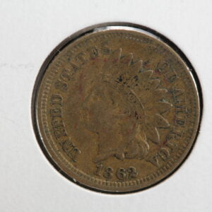 1862 Indian Head Cent XF-40 2YOQ