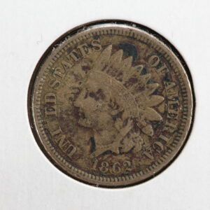 1862 Indian Head Cent F-12 2WLQ