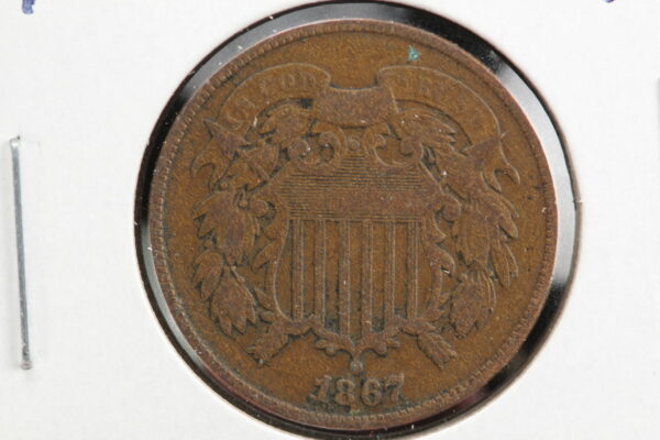1867 Two Cent F-12 241U
