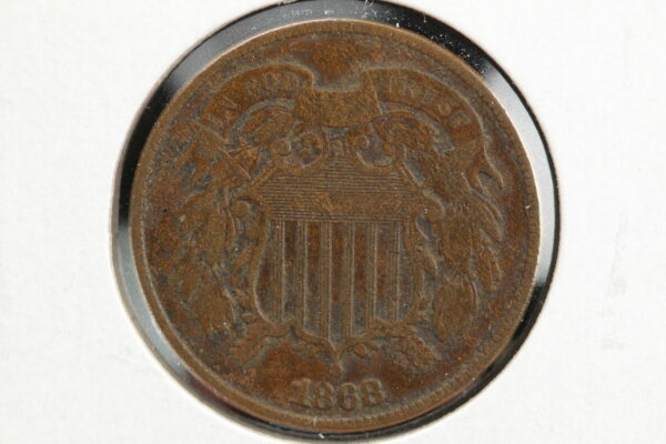 1868 Two Cent VG-10 2GR0