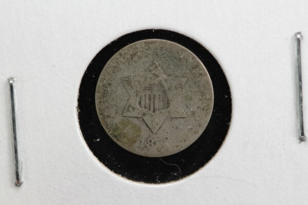 1853 Silver Three Cent G-4/AG-3 28ZM