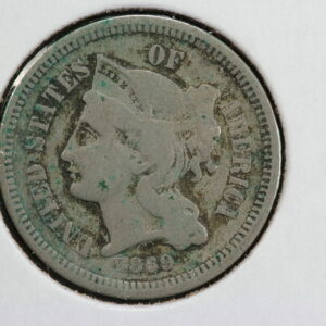 1869 3 Cent Nickel 2BE6