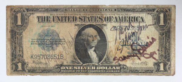 Series of 1923 $1 Large Silver Certificate Signed 23QL
