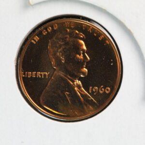 1960 Small Date PROOF Memorial Cent Red 2YX0