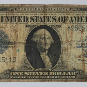 Series of 1923 $1 Large Silver Certificate FR# 238. VG+ 37T6