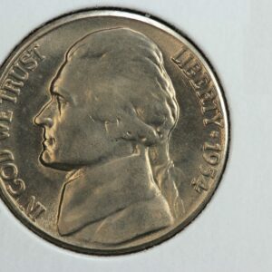 1954-S/S Jefferson Nickel Repunched Mint Mark Cherrypickers FS-502 BU 37V6