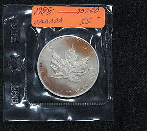 1988 Canada $5 Silver Maple Leaf RCM Packet 37SD