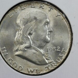 1952-D Franklin Half Dollar BU 37Y4