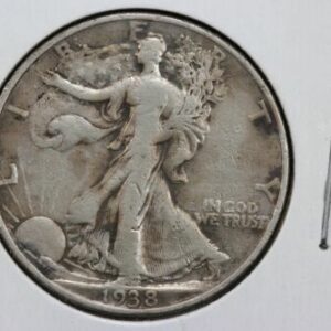 1938-D Walking Liberty Half Dollar 2GZA