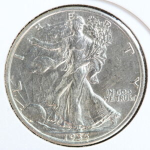 1935 Walking Liberty Half Dollar AU+++ 30KO