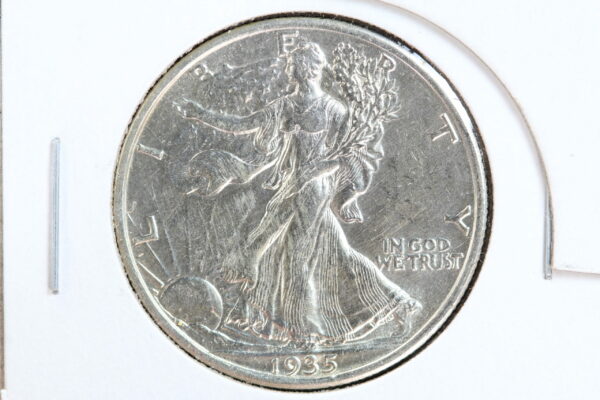 1935 Walking Liberty Half Dollar AU+++ 30KO