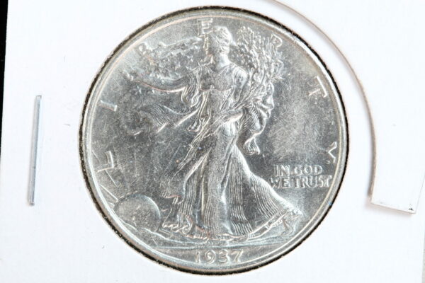 1937 Walking Liberty Half Dollar AU+++ 30KN