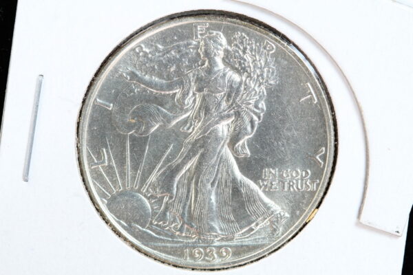 1939 Walking Liberty Half Dollar  AU+++ 3VFS