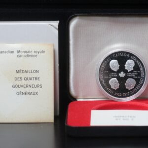 1952 - 1977 Canada Queen Elizabeth 25th Anniversary 4 Governors Medal 3NUV